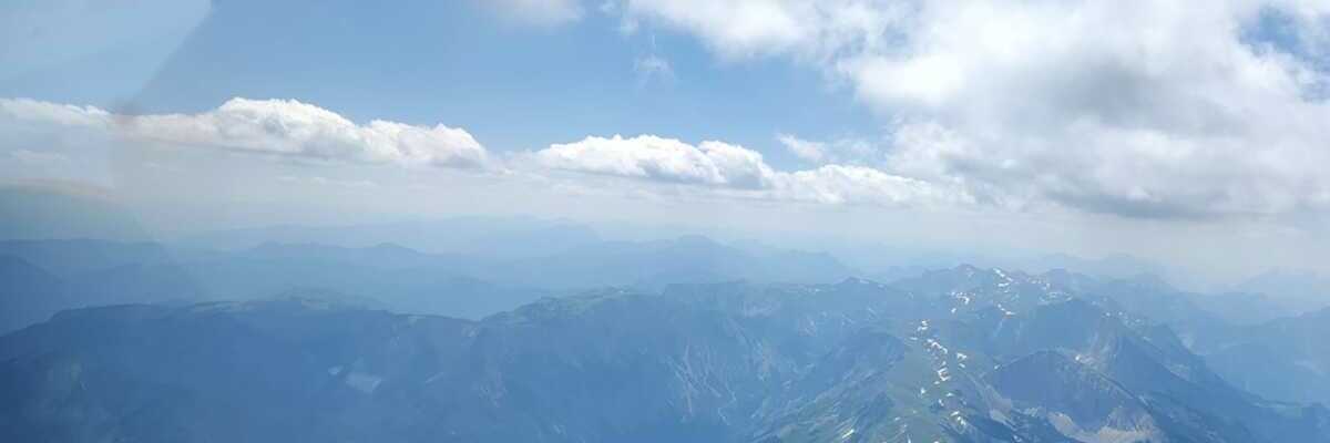 Flugwegposition um 12:56:34: Aufgenommen in der Nähe von Gußwerk, Österreich in 2593 Meter